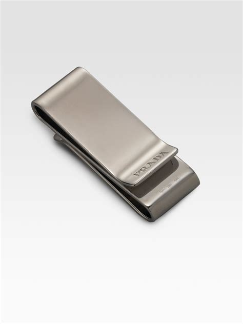 prada money clip men|Prada.